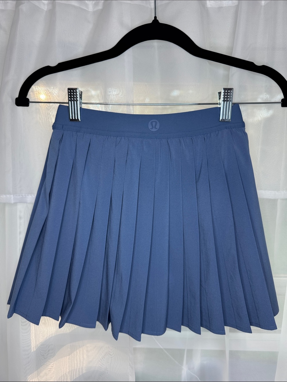 lululemon athletica Pleated Tennis Skirt in Dusty Blue